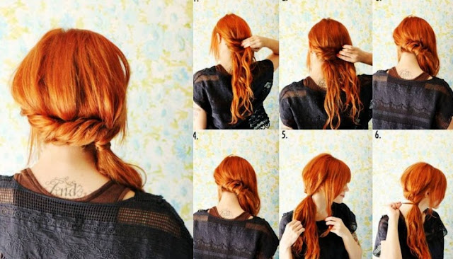 how to make simple hairstyles step by step