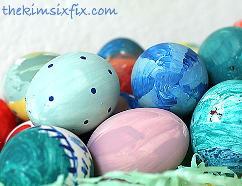 Painted eggs