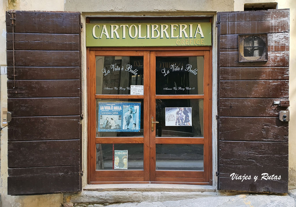 Cartolibreria de Arezzo de La Vida es bella