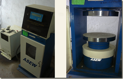 COMPRESSION TESTING MACHINE