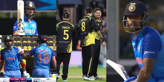 IND vs AUS: अभ्यास मैच में,रोहित-कोहली फिर हुए फ्लॉप,ऑस्ट्रेलिया को मिला जीत के लिए 187 रन का लक्ष्य