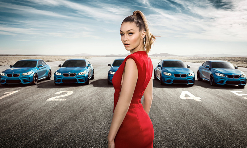 Eyes On Gigi Hadid – 2016 BMW M2 TV Commercial youtube video