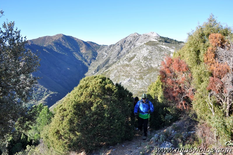 Subida al torrecilla por el Paso del Cristiano