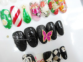 Christmas Tree Design Nails