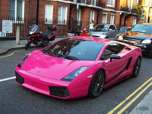 pictures of pink lamborghinis images