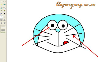 sketch today Cara Menggambar Doraemon 