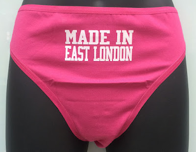Made in East London underwear  from Savage London