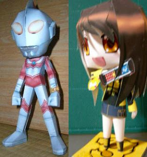 manga y anime en papercraft solo imagenes Taringa 