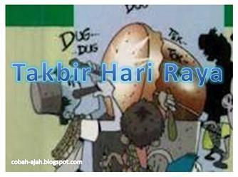 Bacaan Takbir Hari Raya Takbiran 