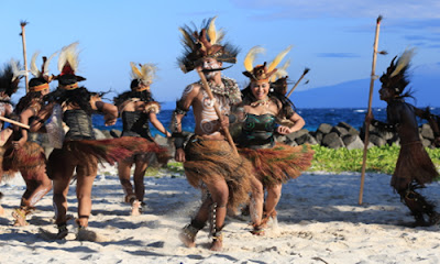 Tarian tradisional provinsi Papua Balengan