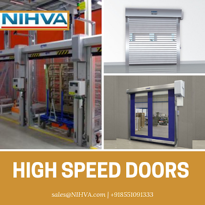 NIHVA Technologies, High Performance Doors, high-speed doors, high speed doors, high speed door, installing High Speed Doors, automatic doors