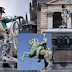 Rouen : la statue équestre de Napoléon “ubérisée”