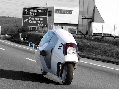 MonoTracer Bike - Two wheeled car