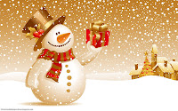 Christmas Snowman HD Wallpapers