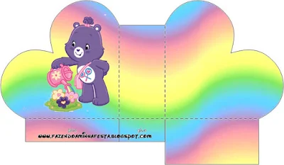 Care Bears Party Heart Shaped Open Box.