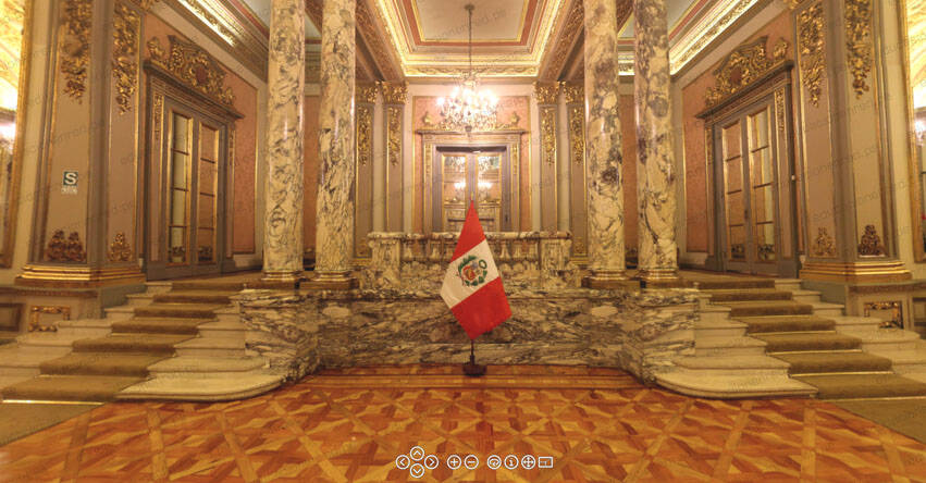 PALACIO DE GOBIERNO: Haz una Visita Virtual en 360° - www.presidencia.gob.pe