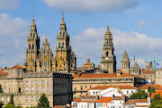 Santiago de Compostela today (cathedral of santiago de compostela galicia spain )