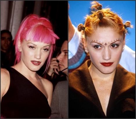 gwen stefani with pink hair