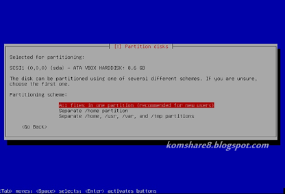 All Files In One Partition untuk user baru