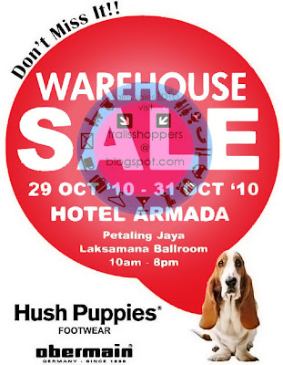 Hush Puppies Footwear Warehouse Sale @ Hotel Armada