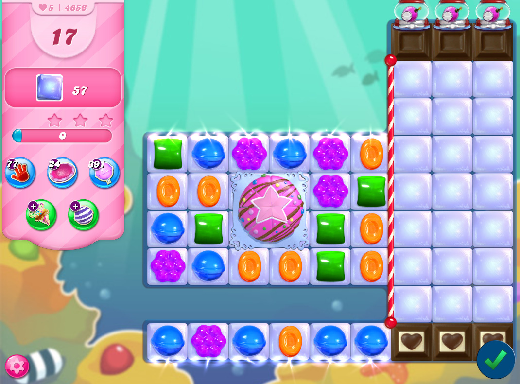 Candy Crush Saga level 4656