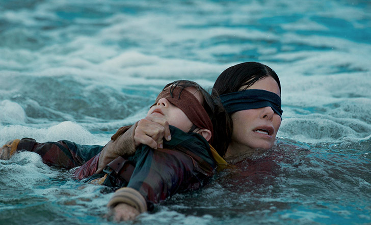 Imagem do filme 'Bird Box', de Susanne Bier. Foto: Netflix