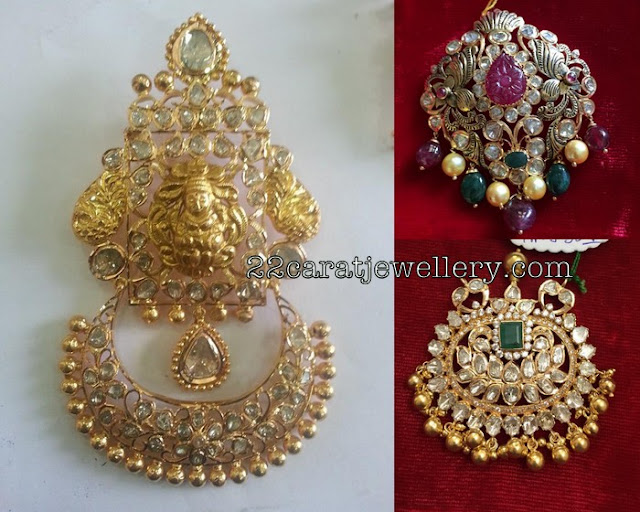 Pachi Pendant Sets with Antique Work