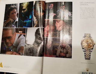 Rolex ad in Vanity Fair December, 2017