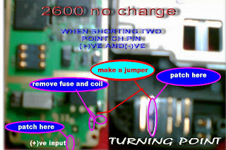 Solusi Nokia 2600 charging