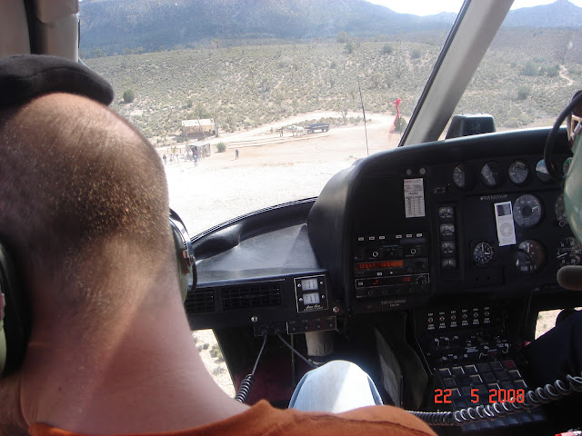 Helicopter View of Western ranch at Grand Canyon,USA