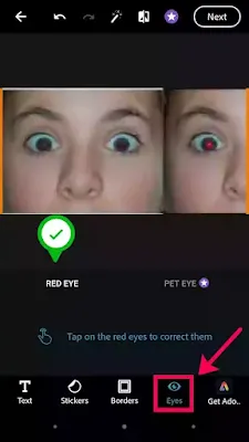 تطبيق-لتصحيح-العين-الحمراء-في-الصور