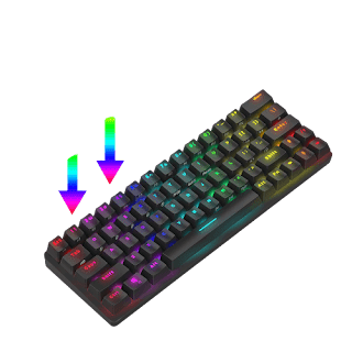 Teclado compacto BlitzWolf® BW-KB1 63