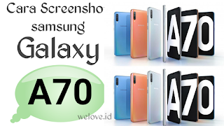 Cara Screenshot Samsung Galaxy A70 Terbaru