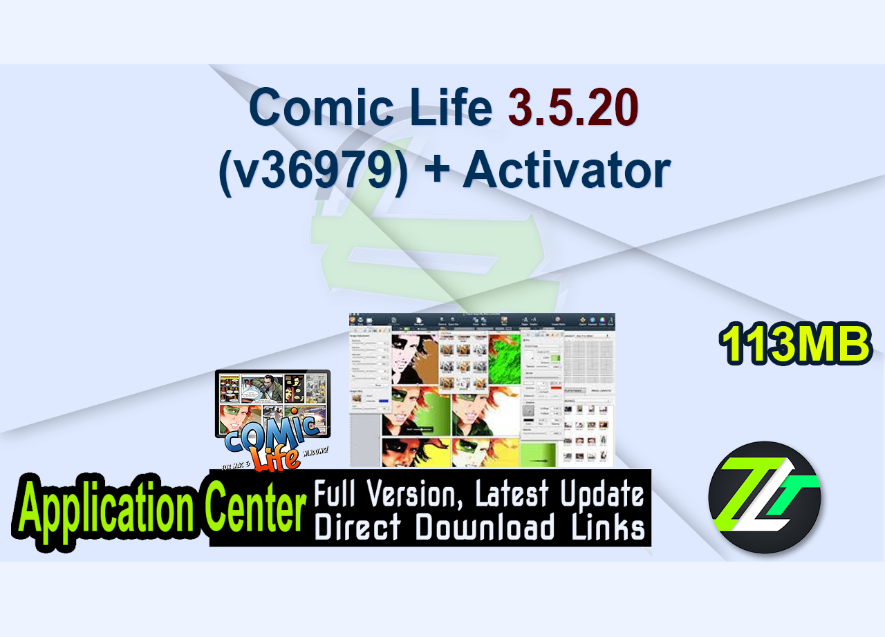 Comic Life 3.5.20 (v36979) + Activator