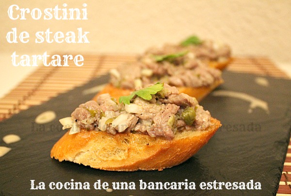 Receta steak tartare