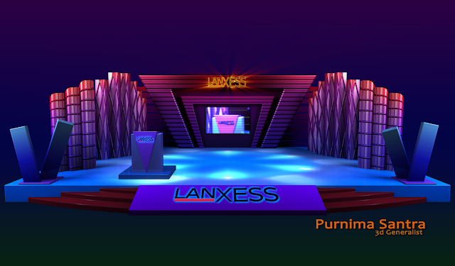 Stage deign for Lanxess