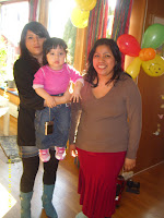 Lissette, Mishelle & Zulema at a birthday party