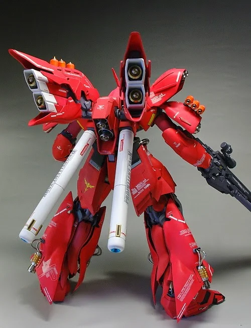 Custom Build: MG x HG 1/144 MSN-04 Sazabi x Sinanju