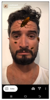 Cockroach Filter Instagram | Here's How To Get  Cockroach Filter