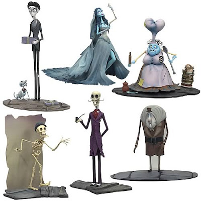 Corpse Bride Action Figure Series 2 Set for 1972