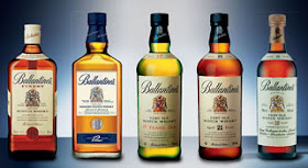 the ballantine's whisky range