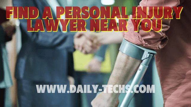 Find A Personal Injury Lawyer Near You