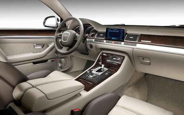 Audi A8 interior