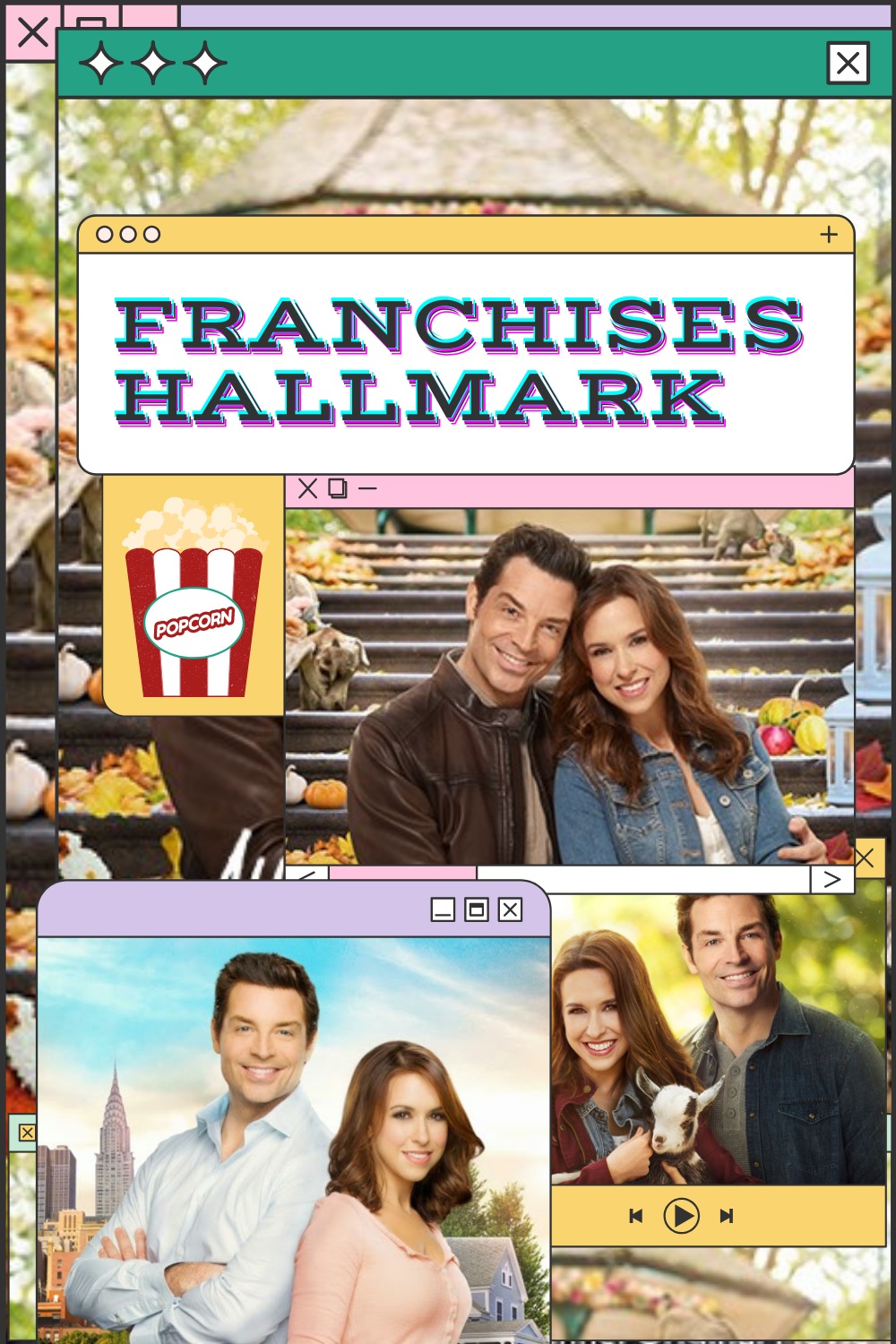 Epingle Franchises Hallmark | Article Popcorn et Canapé