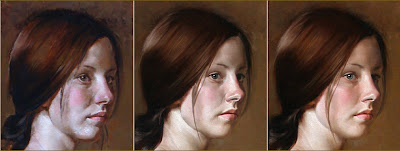 Woman Face Oil Painting