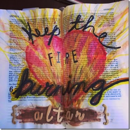 keep the fire burning