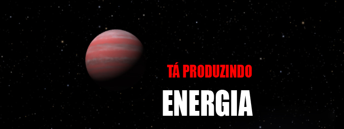Novo planeta alienígena está produzindo energia em seu interior