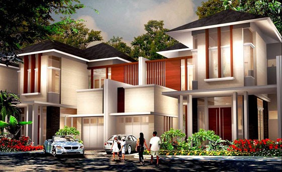 Contoh Gambar Desain  Rumah  Mewah  Keren Blog Interior 