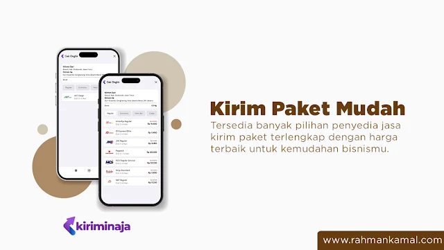KiriminAja: Aplikasi kirim paket nomor 1 di Indonesia