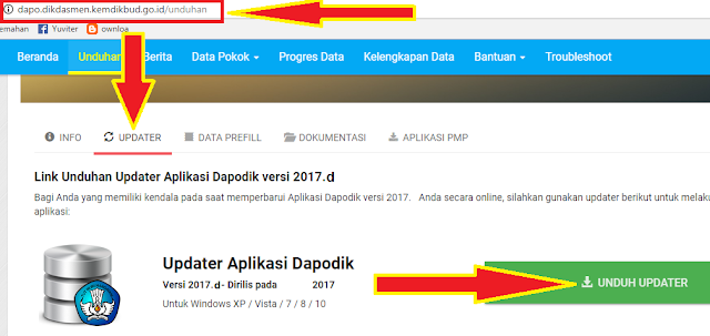  gosip ini berdasarkan postingan yang kami baca dari website resmi dapodikdasmen kemen Aplikasi Aplikasi Dapodik 2018 B Semester 2 Terbaru